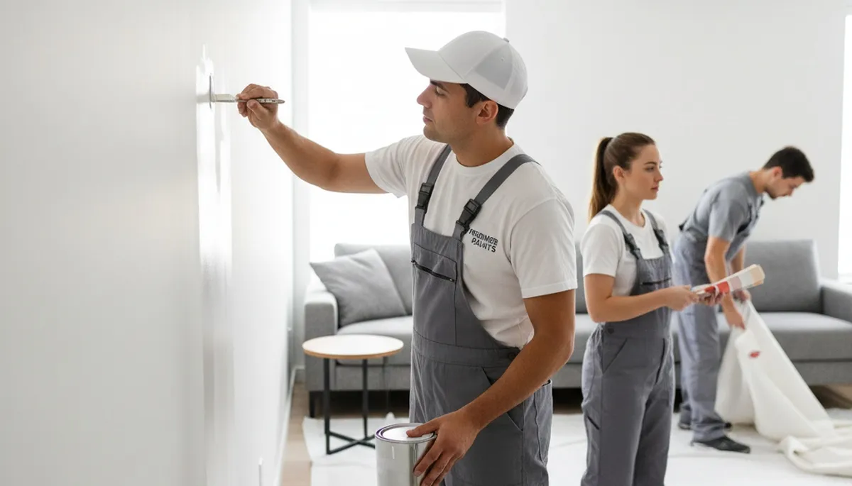 Paint touch-up service in Las Vegas, NV for scuffs, chips, and sun-faded walls