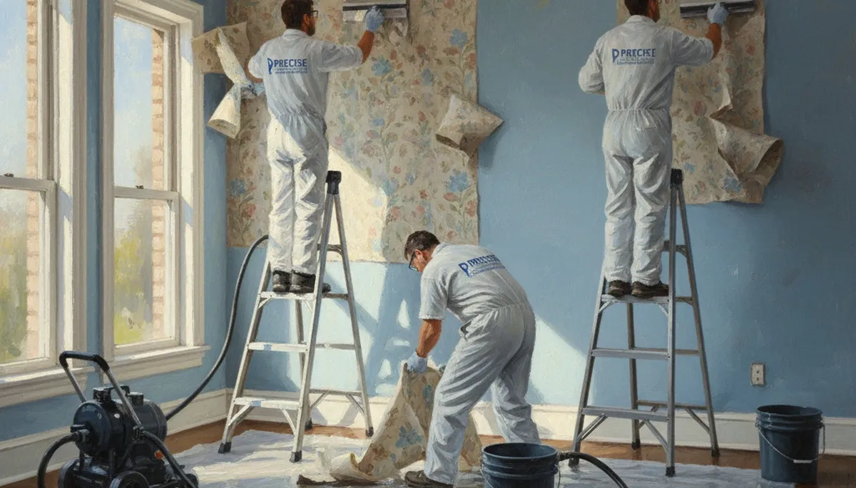 Las Vegas wallpaper removal for clean, smooth walls by Las Vegas Paint Pros
